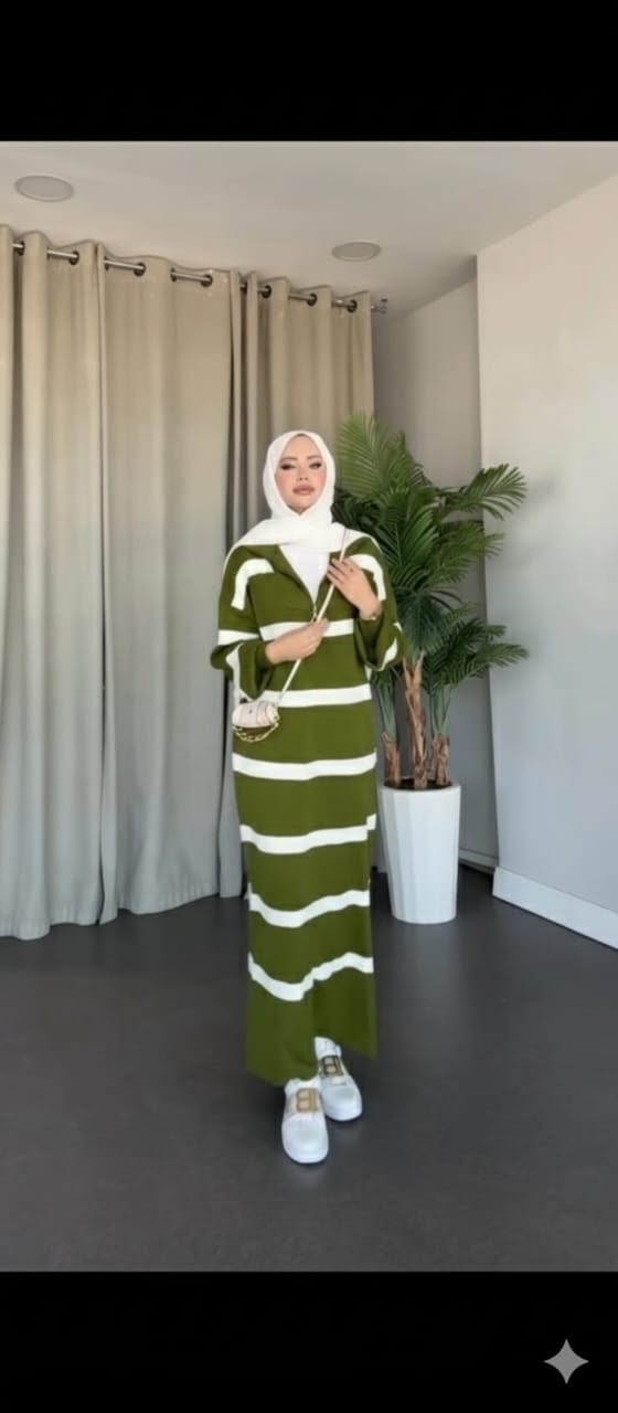 zebra zipper style longi maxi for winter